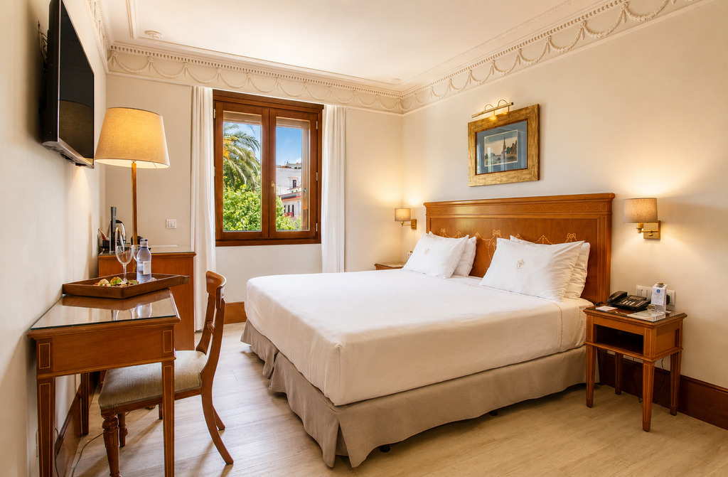 Classic Double or Twin Room and views to Plaza Nueva