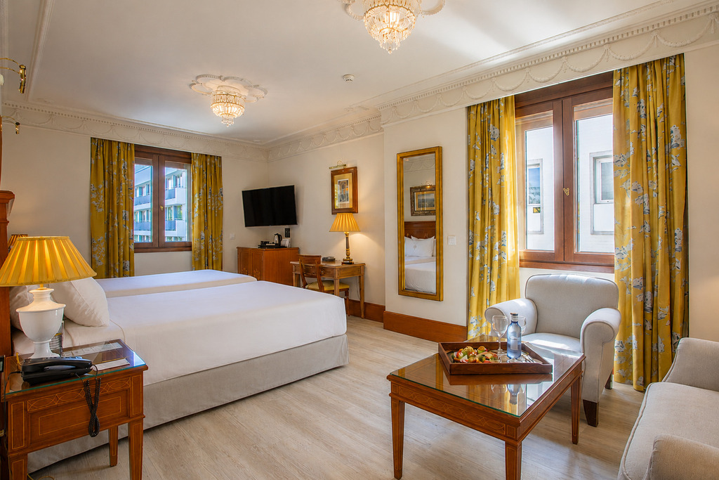 Deluxe Double or Twin Room and views to Plaza Nueva