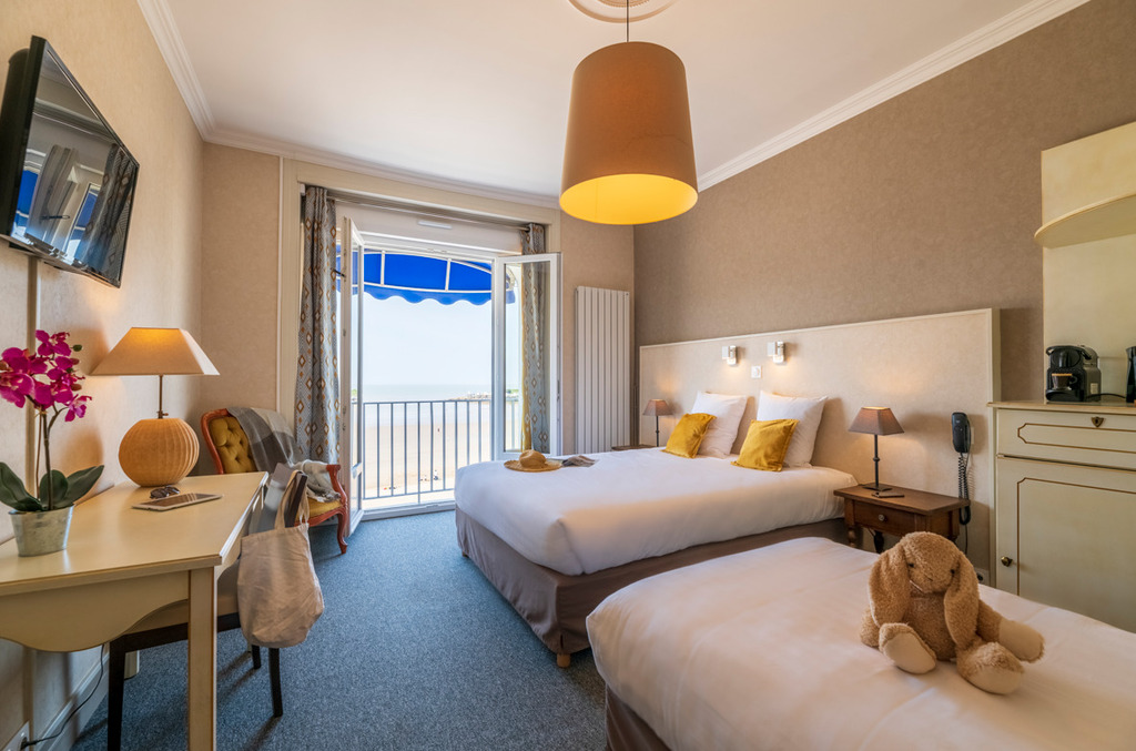 Chambre 2 personnes avec vue sur la mer