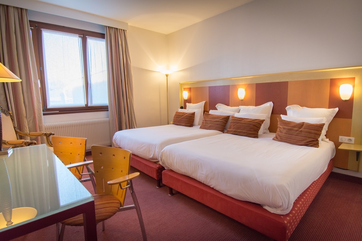 Klassieke Vierpersoonskamer Hotel Vaillant Sélestat