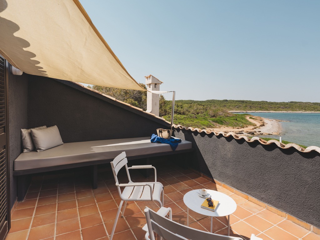 Double avec Terrasse et Vue sur la Mer