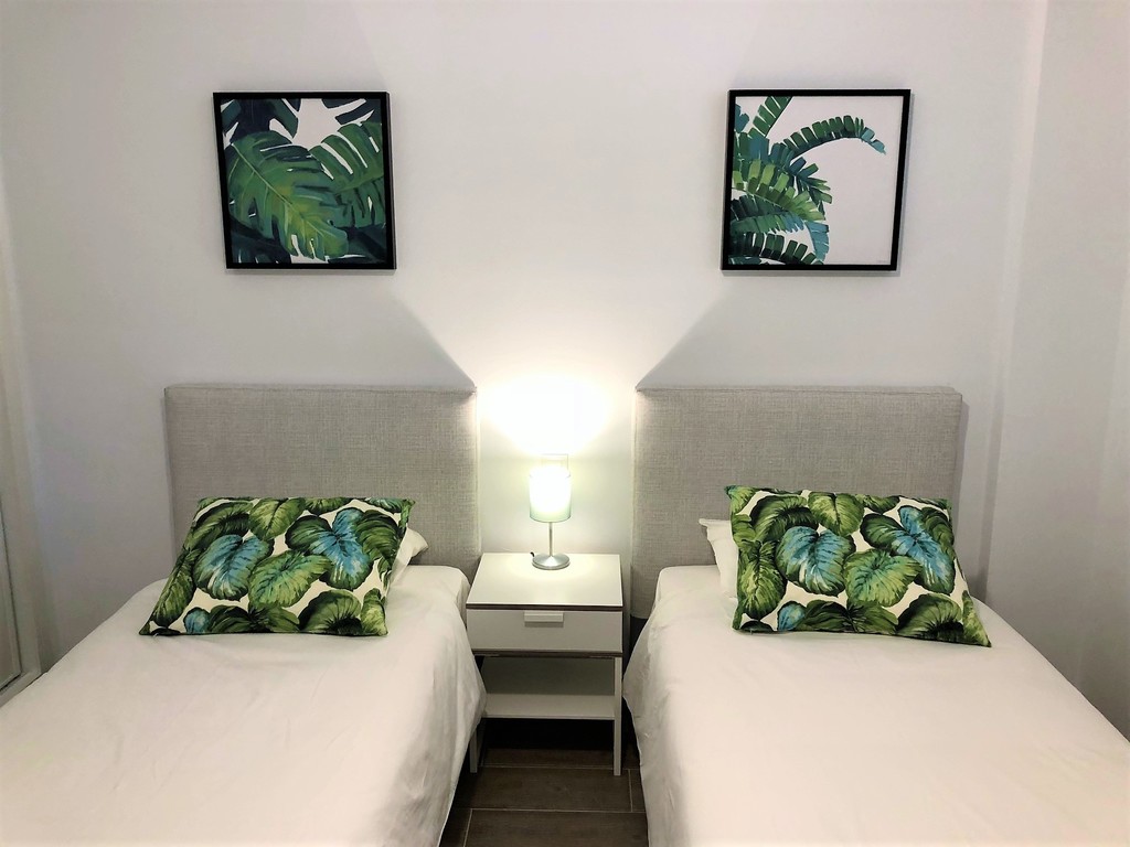 Apartamento con vistas parciales al mar
