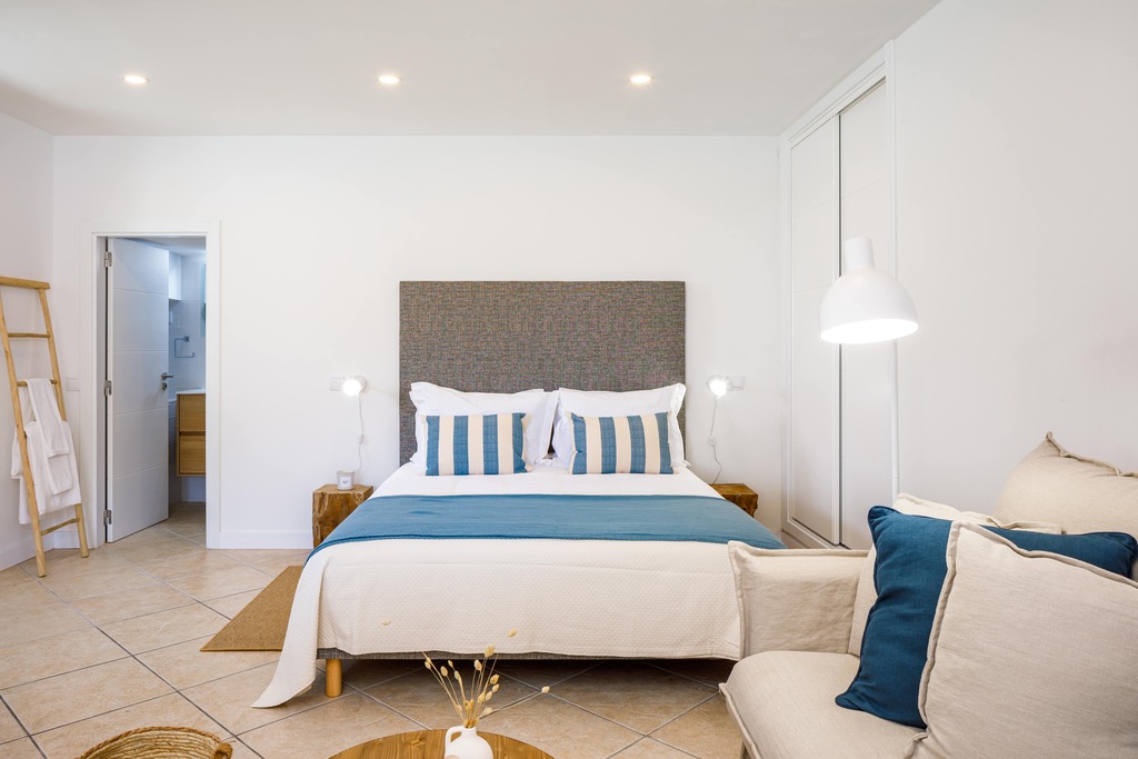 Beach studio with terrace