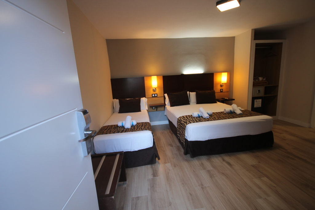 Habitación Triple ( cama matrimonio + individual)