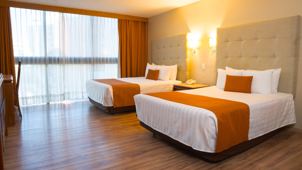 Standard with 2 Double beds