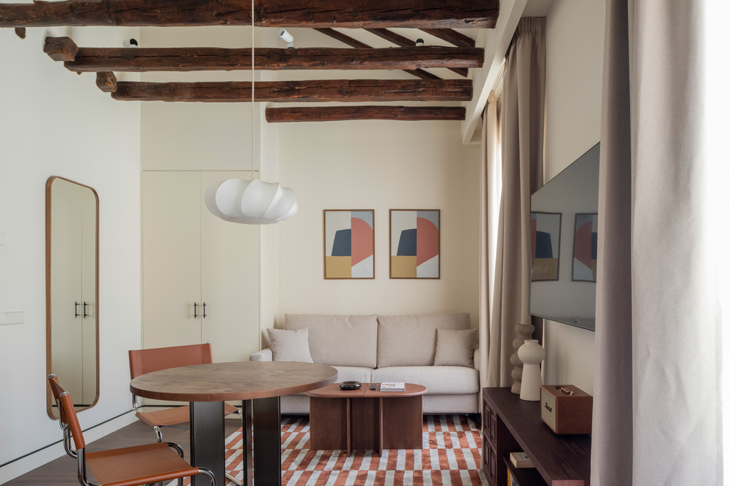 Studio with sofa bed