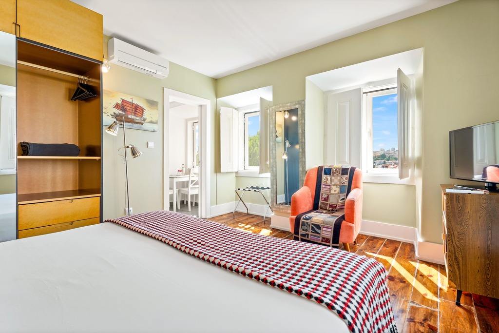 Chambre Double avec Vue sur la Ville