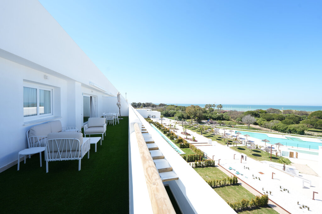 Penthouse mit 1 Schlafzimmer und Meerblick