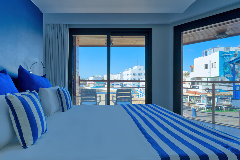 Deluxe-Zimmer mit Meerblick und Balkon