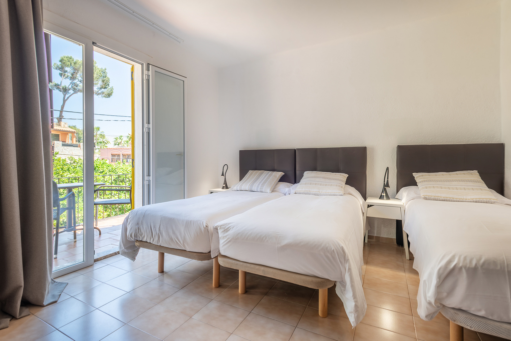 Doble cama supletoria terraza