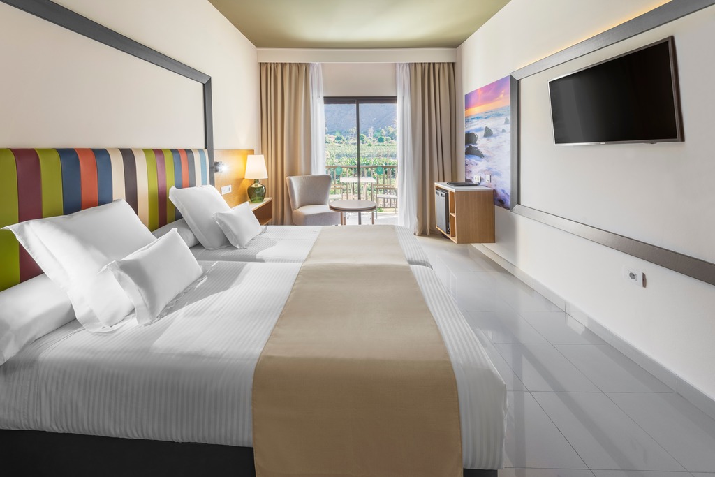 Chambre double avec vue sur la vallée