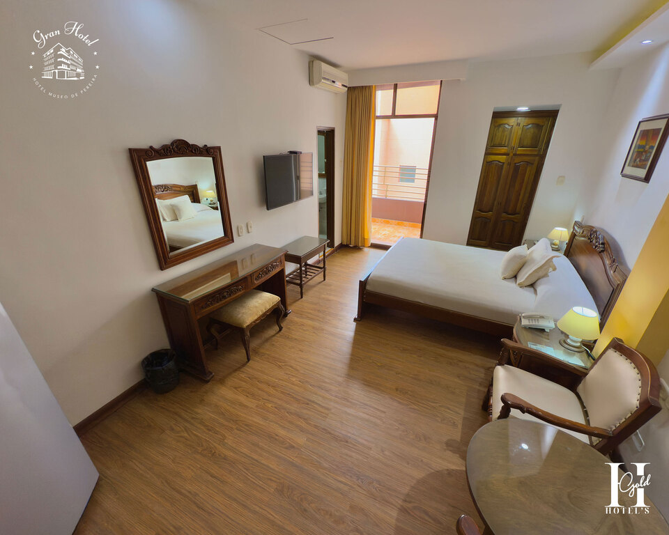 Habitación Doble Superior con aire acondicionado