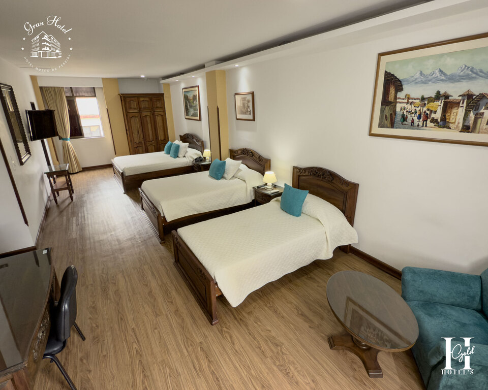 Habitación Triple con ventilador