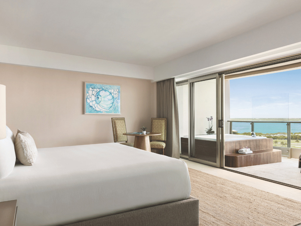 Gran Suite Principal King con Vista al Atardecer