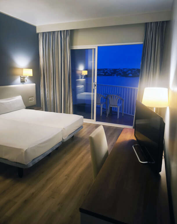 Doppelte Seitenansicht Meer