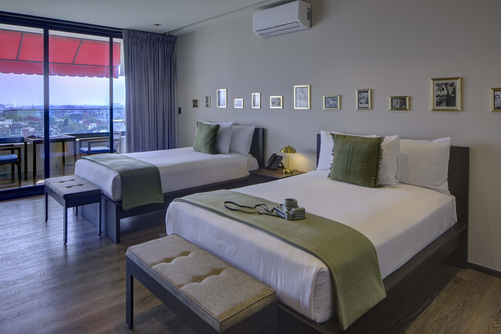 Suite Terraza con Dos Camas Dobles