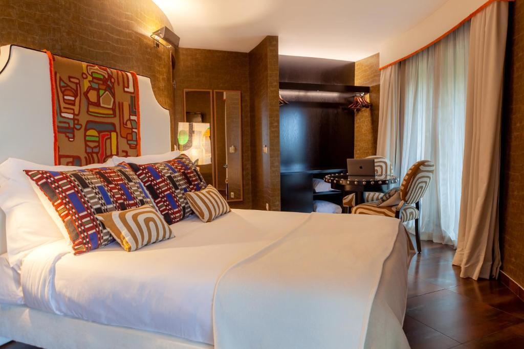 Quarto Duplo Vista Jardim