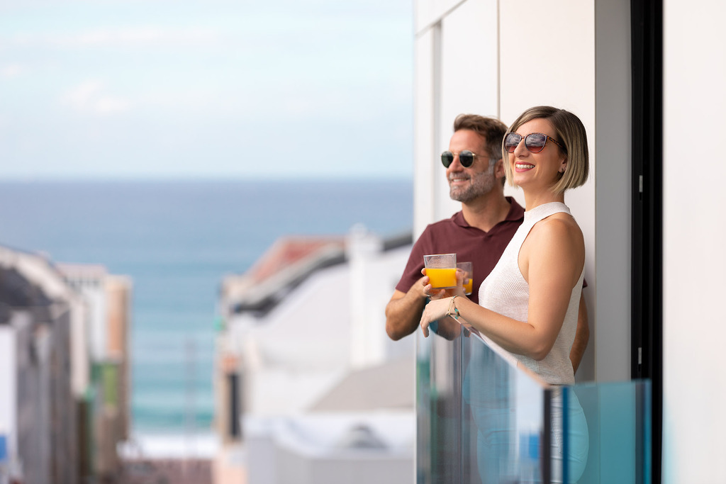 Apartment mit 2 Schlafzimmern und seitlichem Ausblick