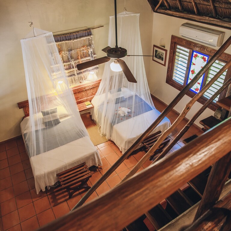 Royal Mayan Bungalow loft con 3 camas