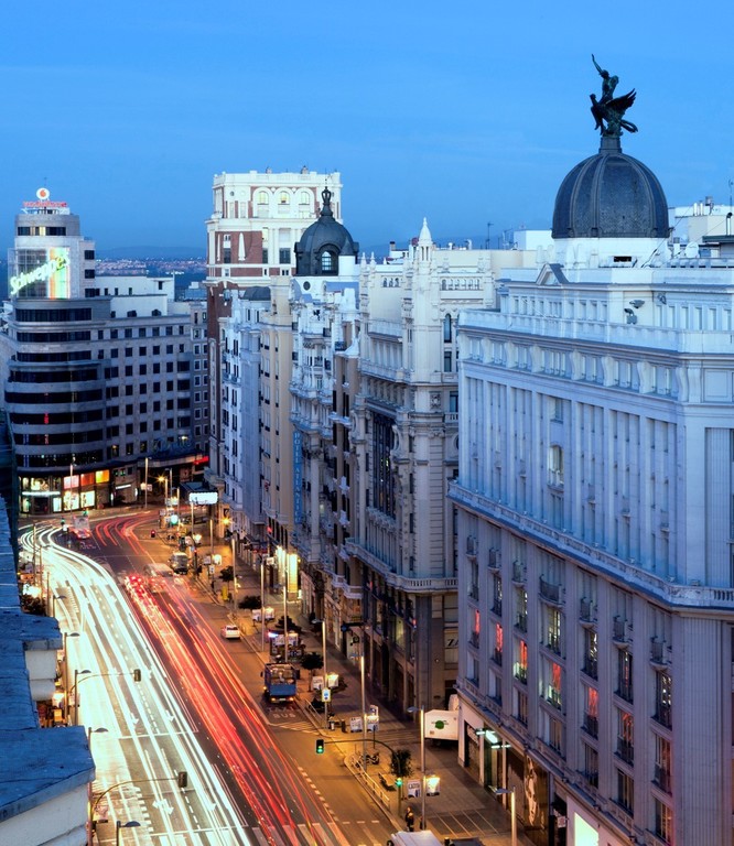 Estudio con vistas a Gran Vía