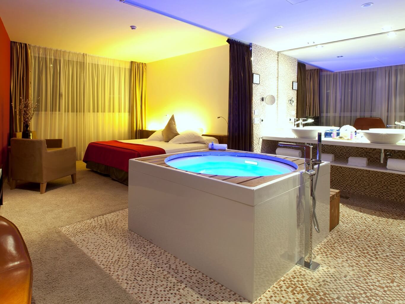 Jacuzzi Suite Hotel Diagonal Zero Barcelona