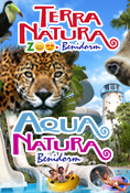 Oferta con una entrada gratis a Terra Natura o Aqua Natura
