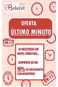 RESERVA EL MISMO DÍA Y TENDRÁS UN 10% DE DTO. ADICIONAL