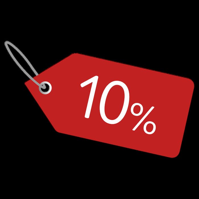 -10% offer!