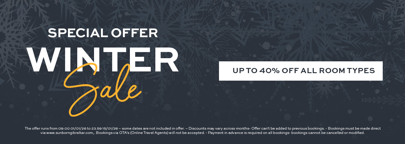 Winter Sale up to 40% off all room types  