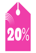Pague ahora y obtenga el mejor precio. 20% Descuento