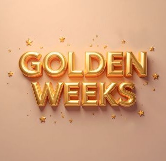 Golden Weeks with free cancellation and 12% off.