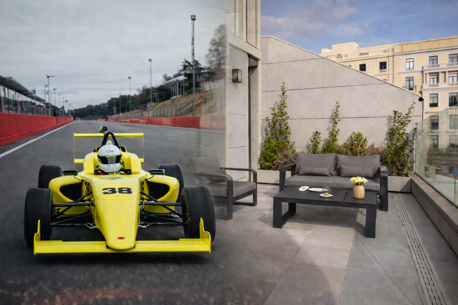 Pole Position Junior Suite Terrasse