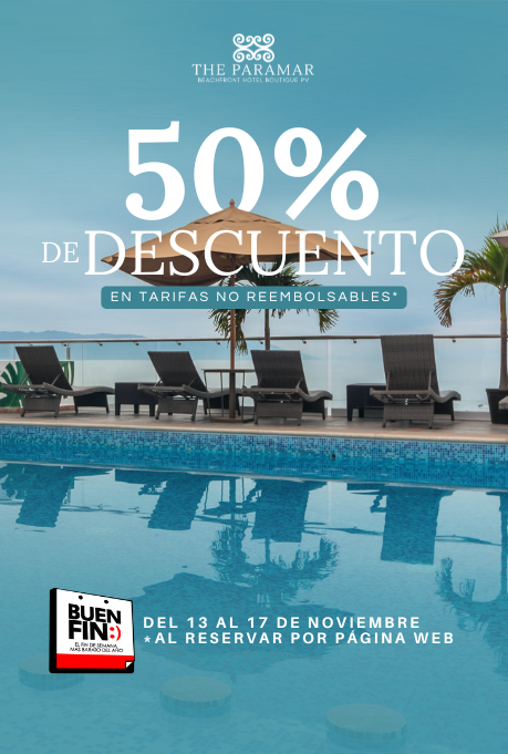 BUEN FIN 50% OFF - Non Refundable Offer
