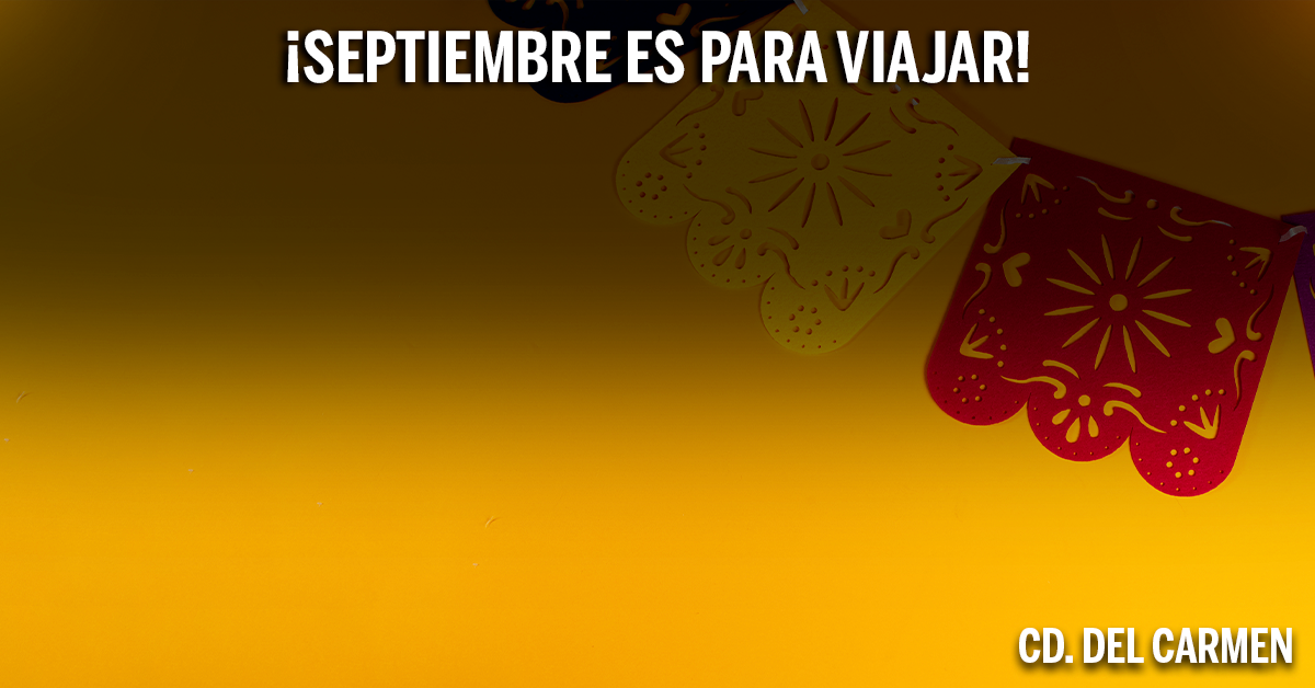 Septiembre es para viajar