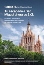Quédate 3 noches y Paga 2 noches