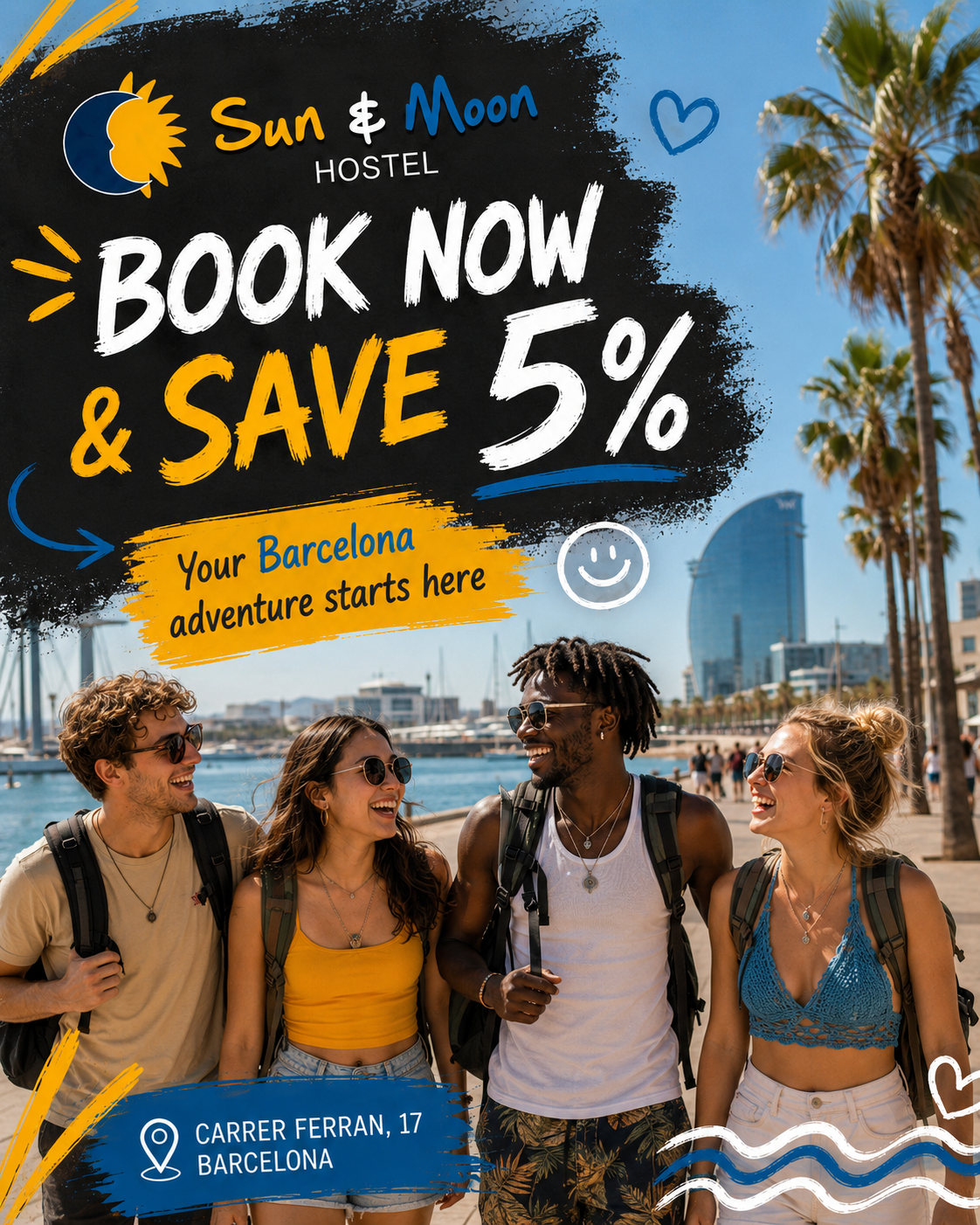 Book now and save