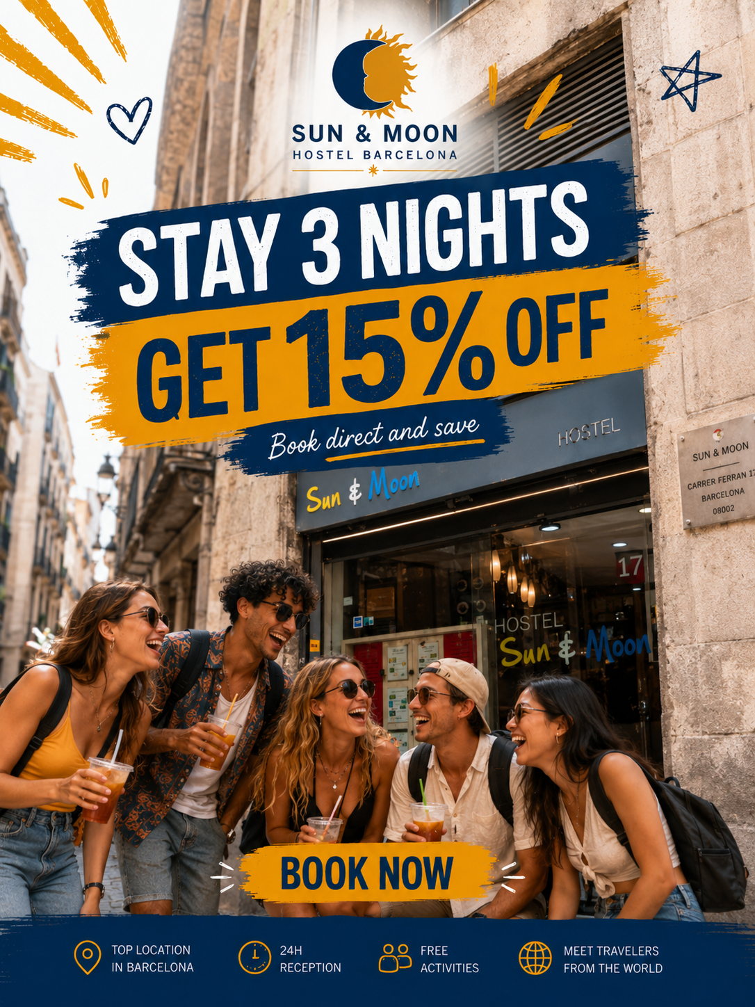 FIQUE 3 NOITES E GANHE 10% DE DESCONTO !